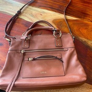 Lodis purse like new, brown leather